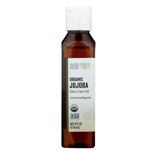 Aura Cacia: Jojoba Oil - 4 Fl Oz