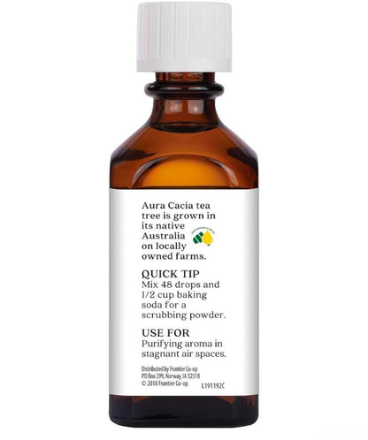 Aura Cacia: "Tea Tree" Essential Oil - 2 Fl Oz